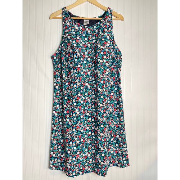 Lands' End Chloride Resistant Floral Scoop Neck Dresskini Women's 22W Coastal - Picture 2 of 10
